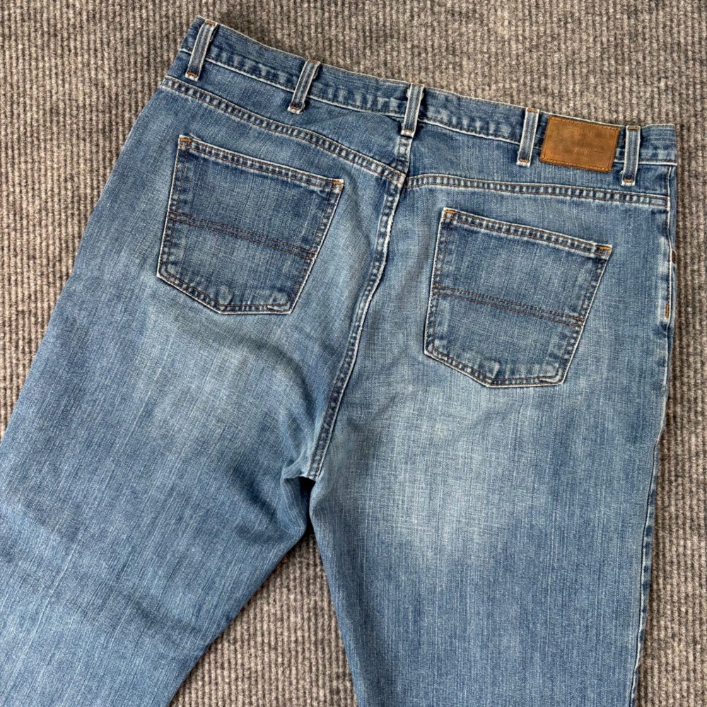 VTG Tommy Hilfiger Jeans 38x30 Y2K Distressed Stained‎ Grunge Denim Pants